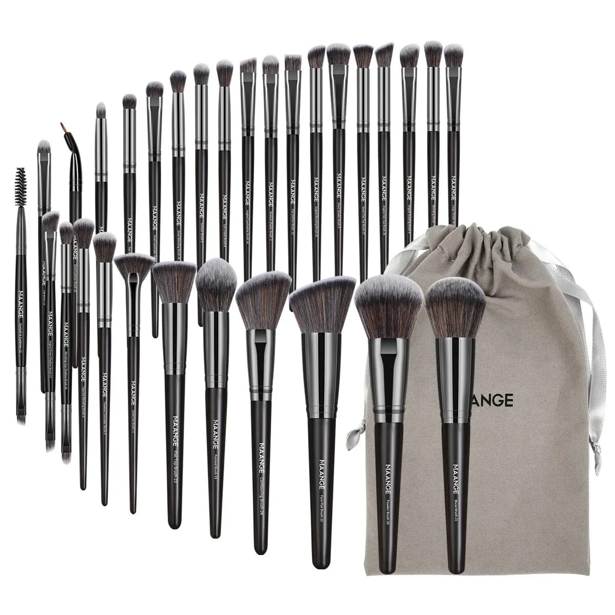 30pcs Professional Makeup Brush Set Foundation