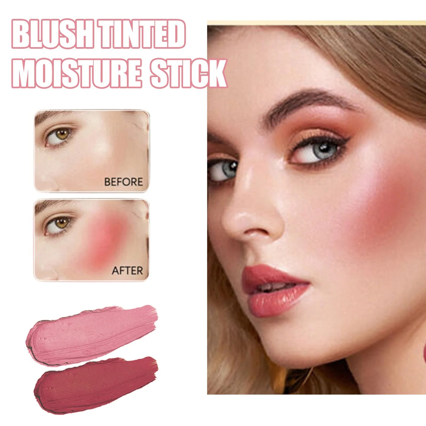 Multi-function Blush Stick Cream Cheek