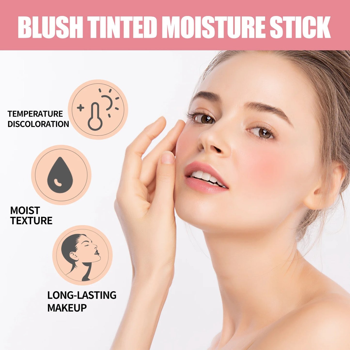 Multi-function Blush Stick Cream Cheek