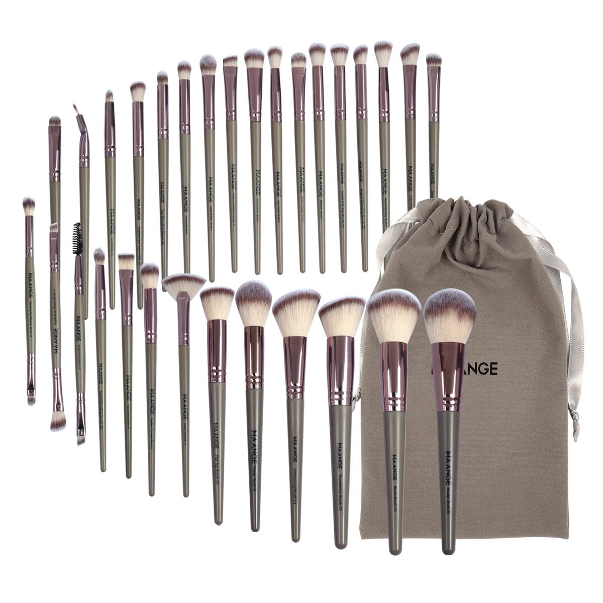 30pcs Professional Makeup Brush Set Foundation